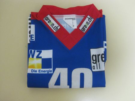 ICE Hockey Eishockey Trikot ZSC Paterlini / Size L
