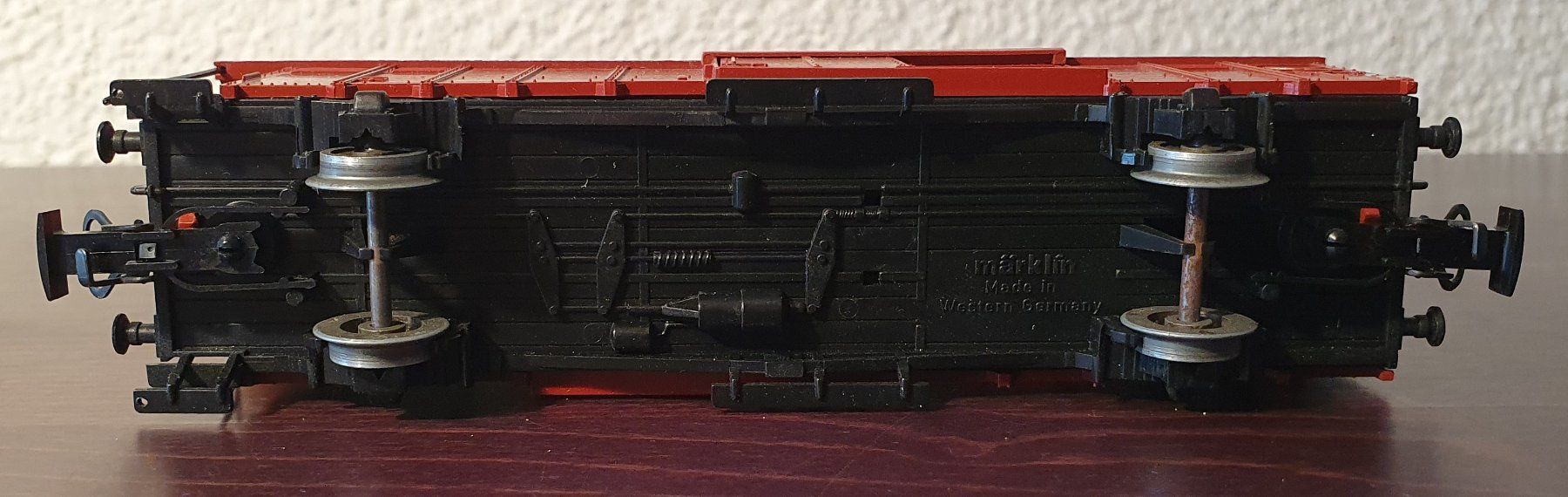 Märklin Modellini di ferrovie: MÄRKLIN: SBB GÜTERWAGEN BRAUN MIT BREMSERHAUS – Usato da Biglen venduto da taunus82 2