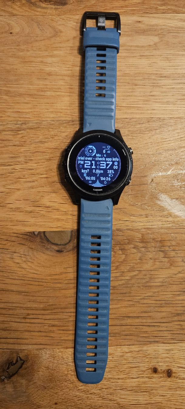Garmin Smartwatch: Garmin Forerunner 945 GPS Smartwatch blau / türkis  – D'occasion à Bern par Freykwone