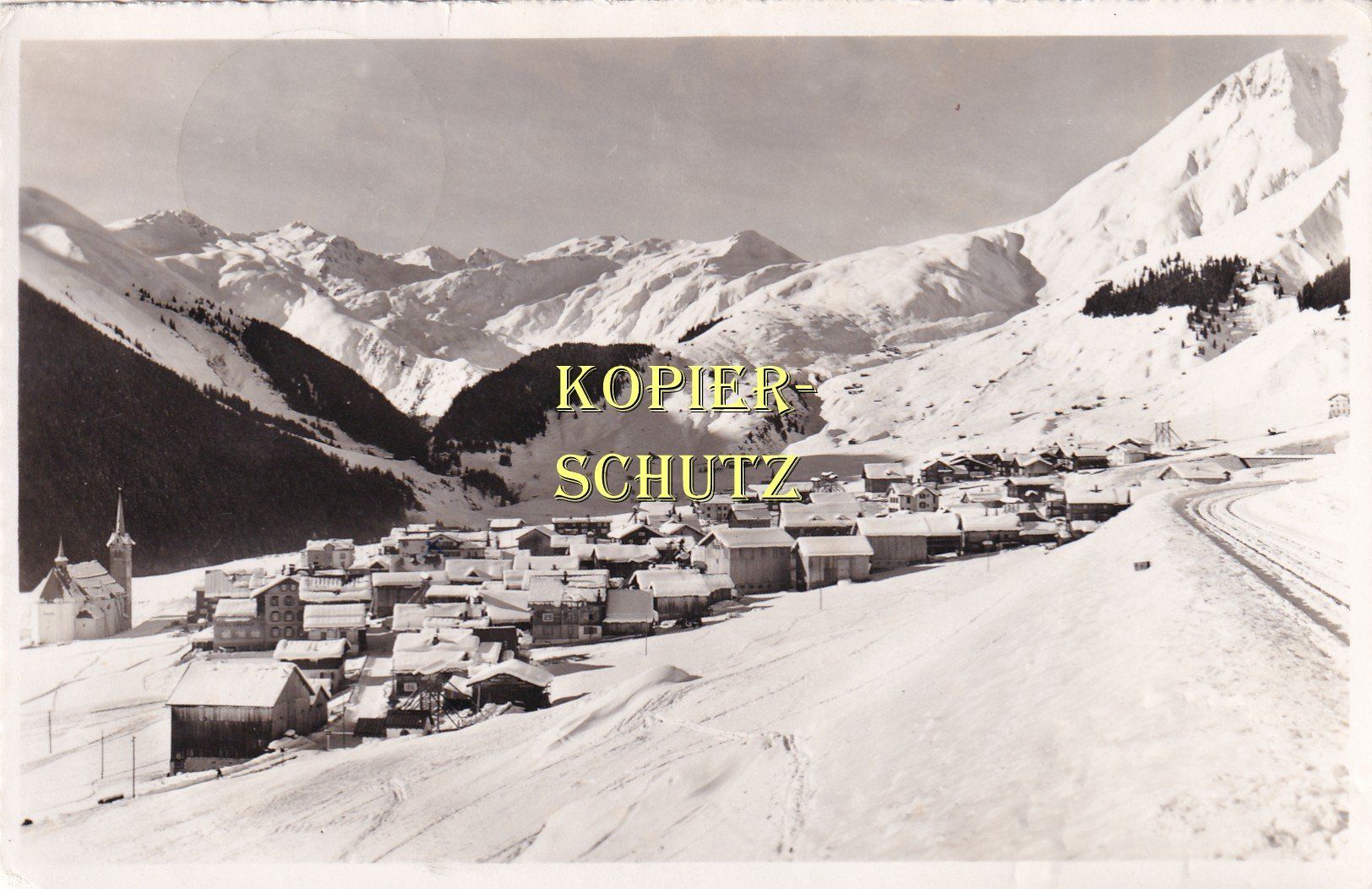 Cartoline postali: Sedrun im Winter /ay – Usato da Hombrechtikon venduto da Rudolf07