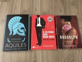 Lot de 3 romans à succès (en portugais) - Madeline Miller