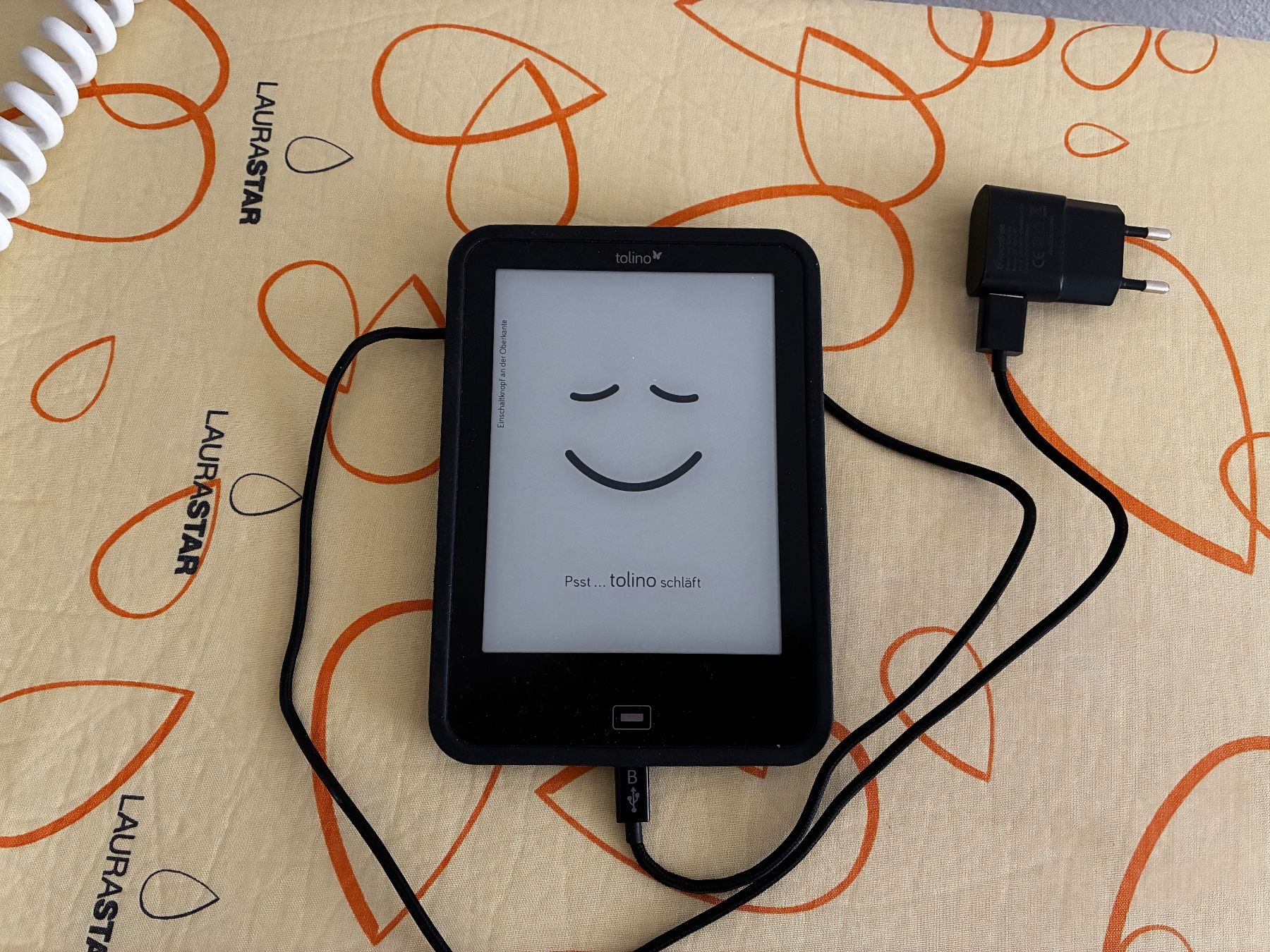 Palmari: Tolino Vision 2 E-Reader mit Ladekabel, gebraucht – Usato da Maur venduto da Dieb