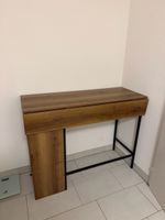 Moderne Küchenbar / Bartisch mit Schublade (Holz & Metall)