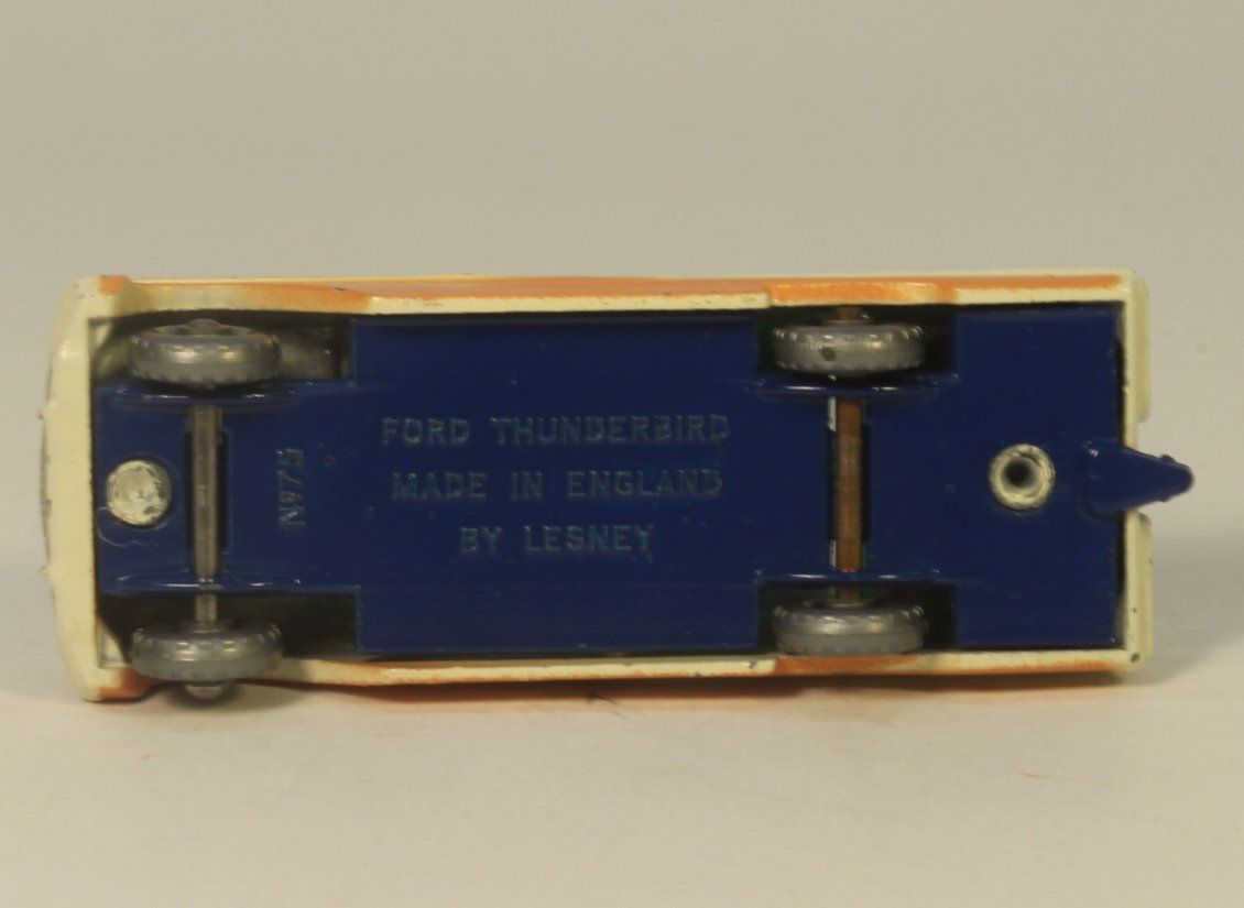 Matchbox Modellini d'auto: Matchbox Lesney 75A Ford Thunderbird – Usato da Zofingen venduto da Trukli58 5