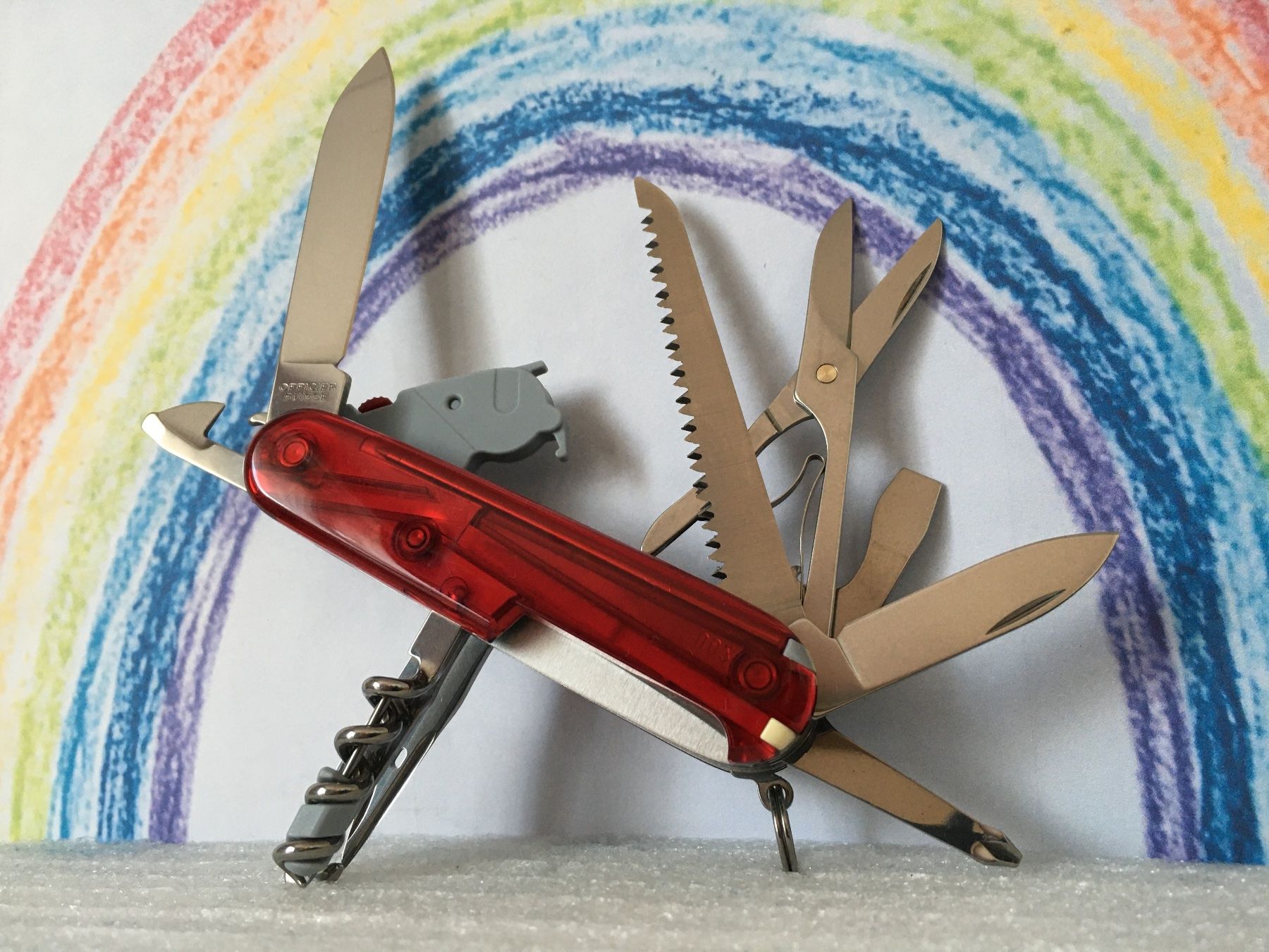 Victorinox Coltelli tascabile: VICTORINOX - Huntsman Lite - Sackmesser – Usato da Andwil SG venduto da Rainboli 1