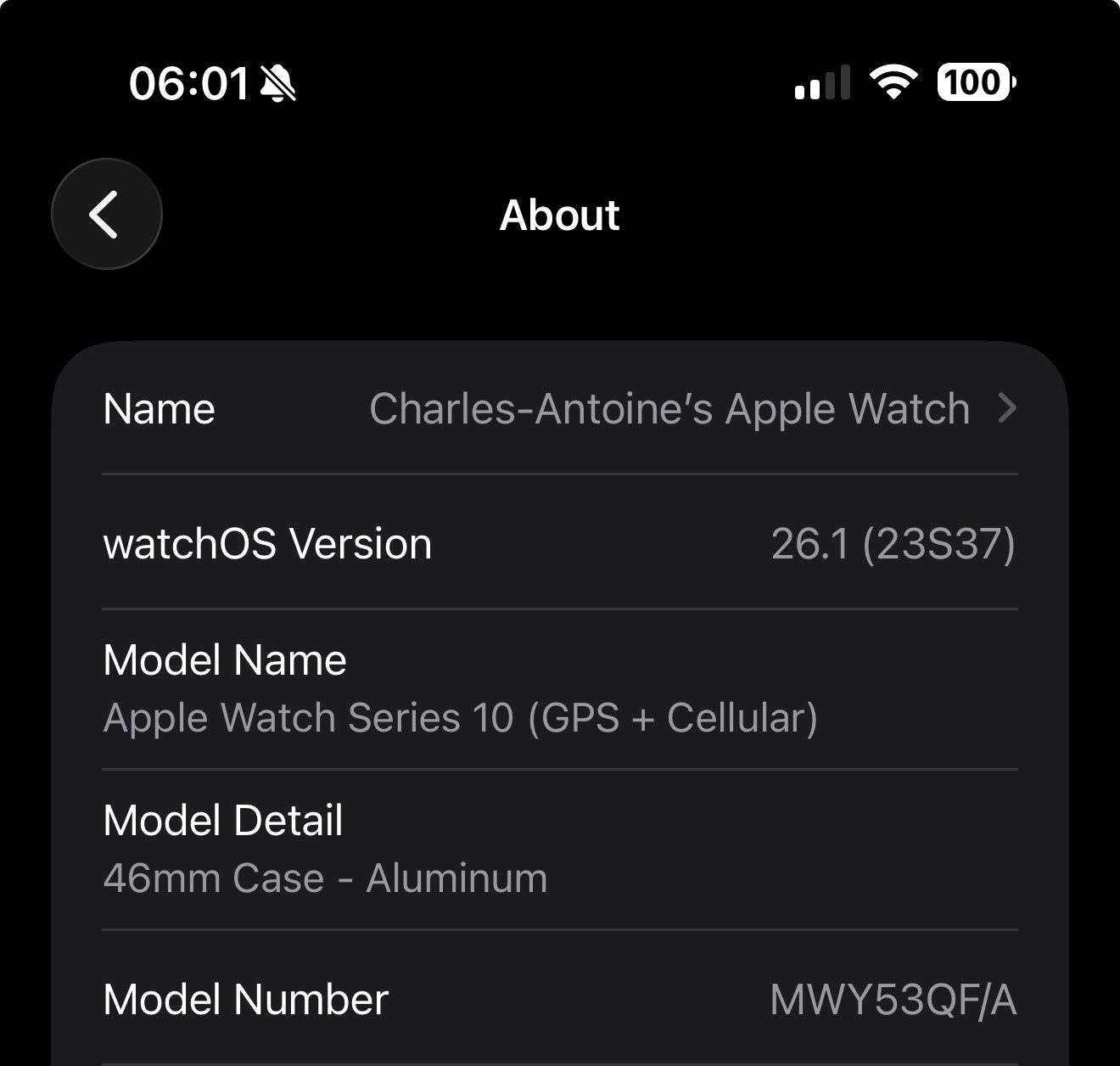 Apple Smartwatch: Apple Watch Series 10 Cellular + GPS - Jet Black – Gebraucht aus Oetwil a.d. Limmat von cabber333 4