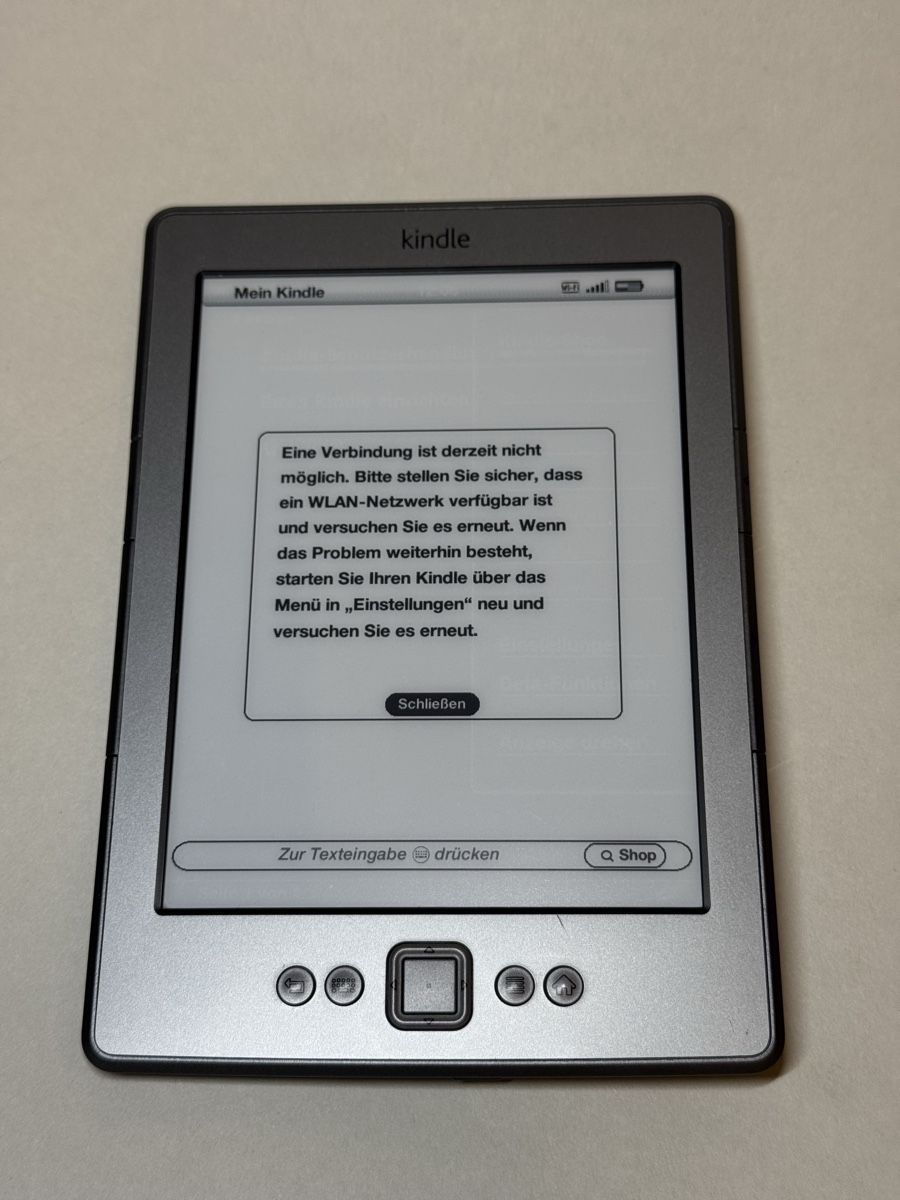 Amazon Tablet PC: Amazon Kindle 4 (Modell D01100) — Grau – Gebraucht aus Rümlang von vla_9g7d 4