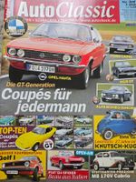 AutoClassic 3/09 VW Golf MGB Manta Capri Fiat Spider Alfa xx