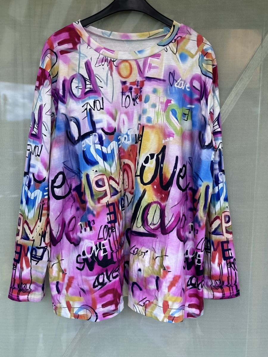 T-shirt: Buntes Shirt  – Usato da Walterswil SO venduto da Sunshineyupi