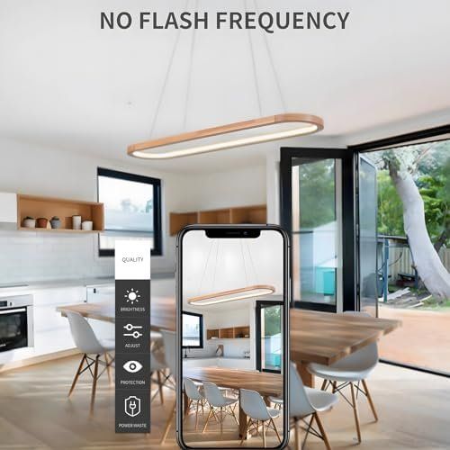 Lampadari & plafoniere: LED Kronleuchter Deckenleuchte Dimmbare Ovale Ring Kreis – Nuovo e nell'imballaggio originale da Hundwil venduto da Pakethase 2