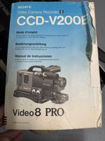 Sony Video Camera Recorder CCD-V200E mit Zubehör Set