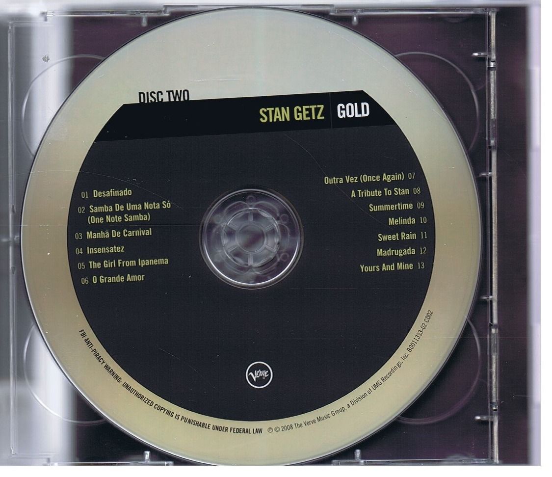 CDs: Stan Getz - Gold (Doppel CD) – Gebraucht aus Unterengstringen von Lastchance 3