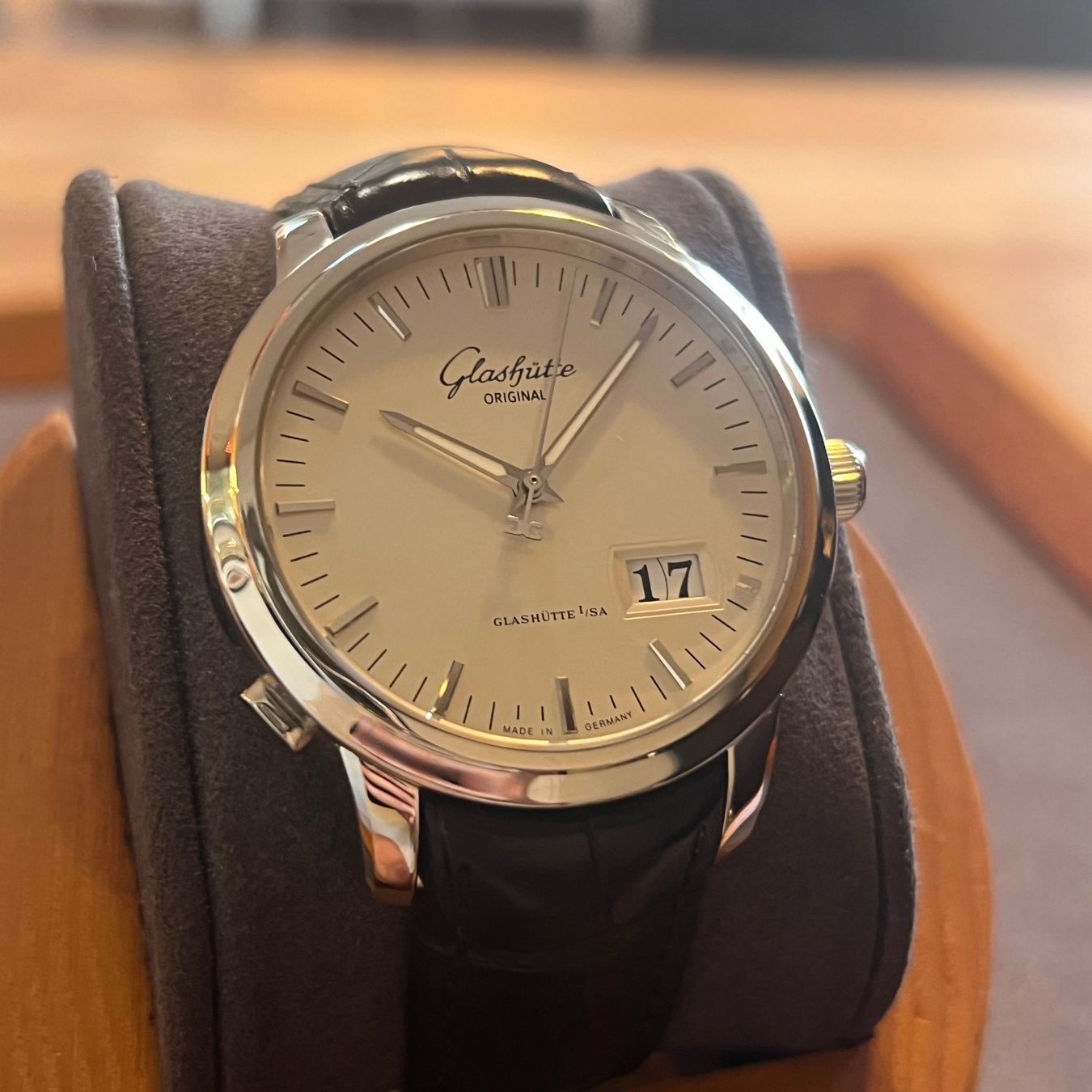 Glashütte Orologi: FLASH SALE Glashütte Original Senator Panorama Date – Usato da Carouge GE venduto da Watchaser 1
