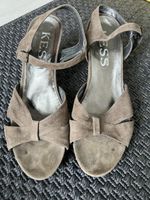 Kess Sandalen, Wildleder, Gr. 41, für den Sommer