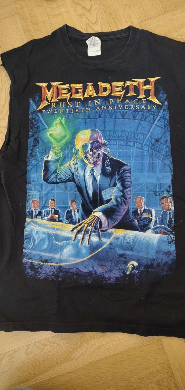 T-Shirts: Megadeth Set T-Shirt Buch Metall-Patch  – Gebraucht aus Affoltern am Albis von clifflburton 4