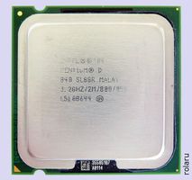 Pentium D 840, 3.20 GHz/4M/800, LGA 775