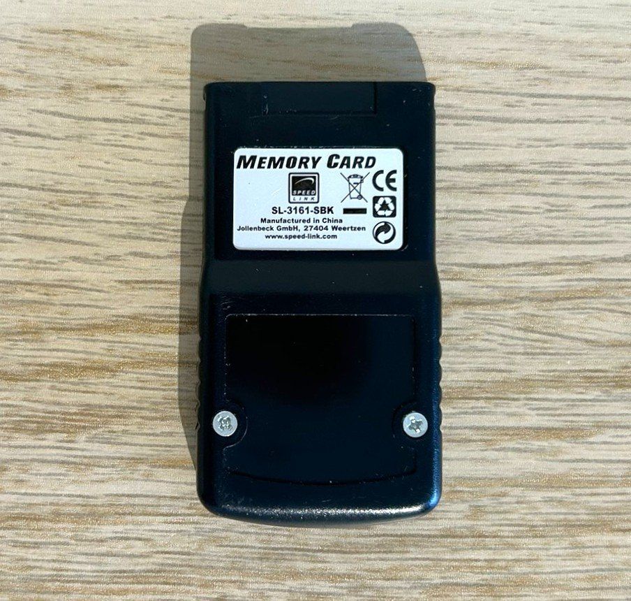 Memory unit & Memory card: GameCube Speicherkarte 16GB speedlink – Usato da St. Gallen venduto da Alpine.Arcade 1