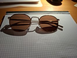 CHIMI Sonnenbrille braun Metallrahmen Rund gut erhalten.