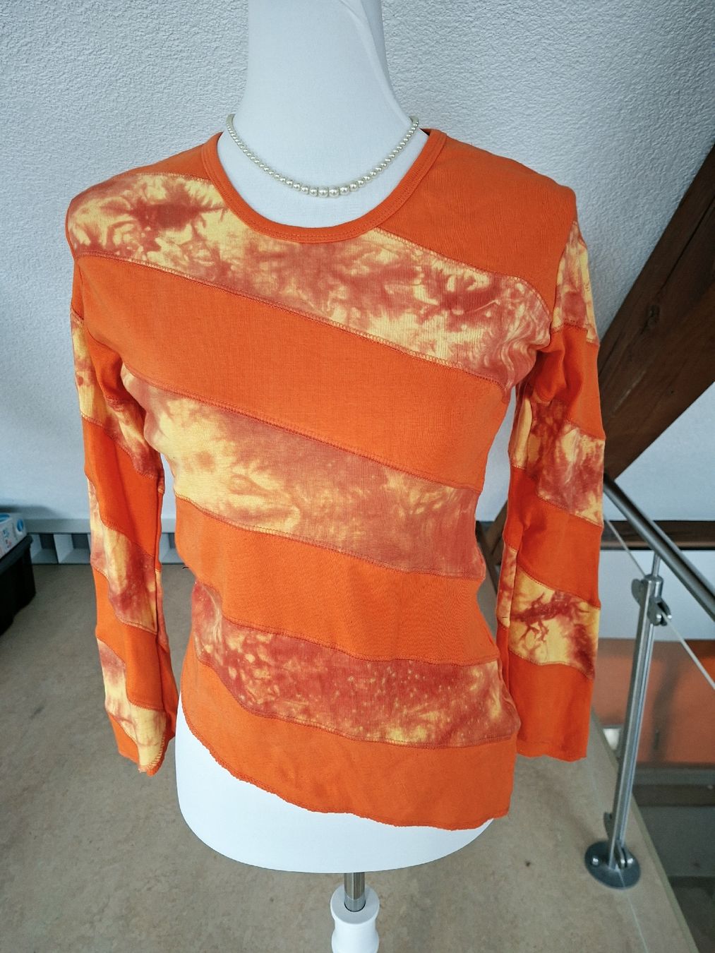 Maglioni & Felpe: Bunte Langarmshirt - 100% Baumwolle - Gr S/M - Nepal – Nuovo (secondo la descrizione) da Klingnau venduto da vollmond36