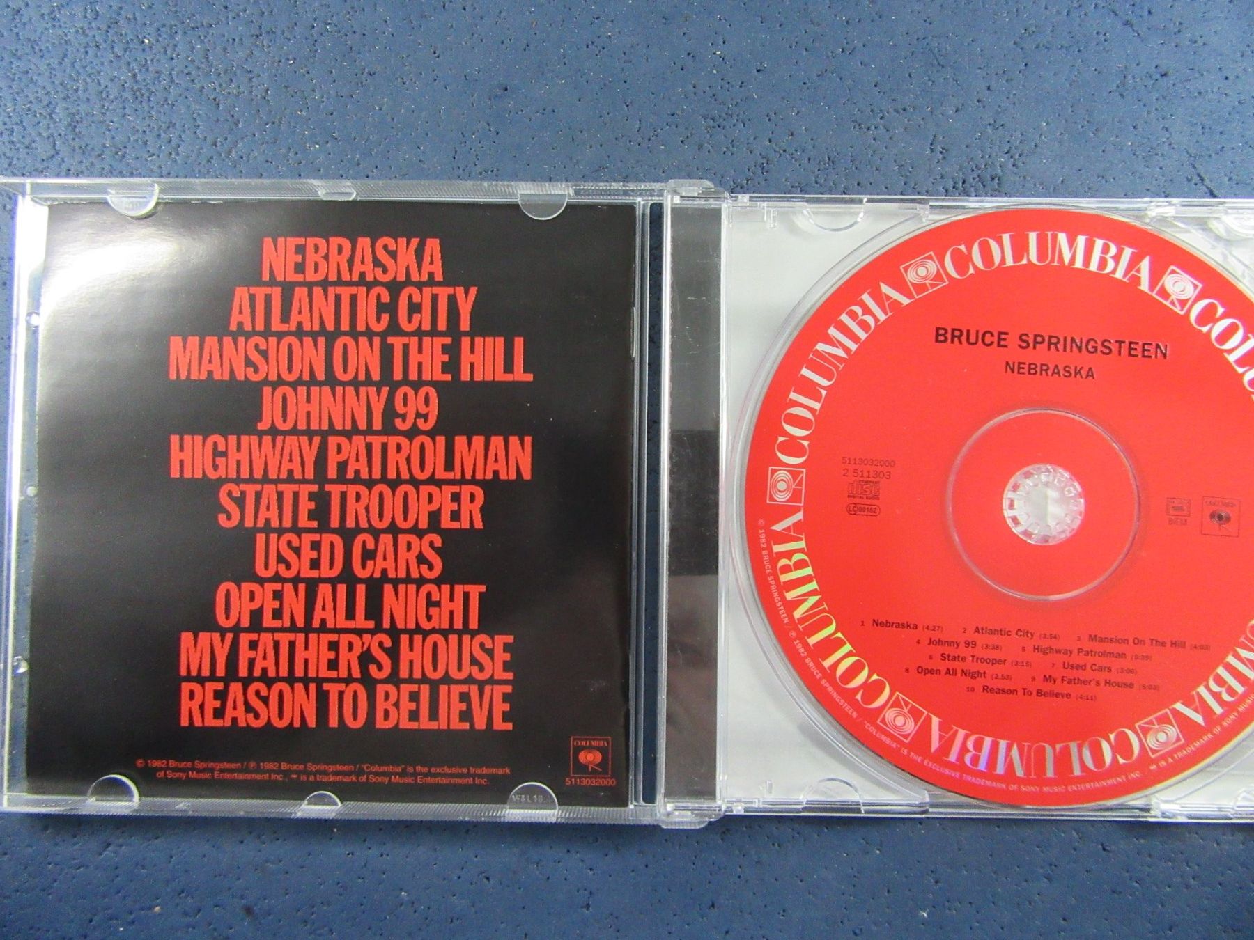 CD: BRUCE SPRINGSTEEN " NEBRASKA " CD – Usato da Ettingen venduto da Hausi4711 2