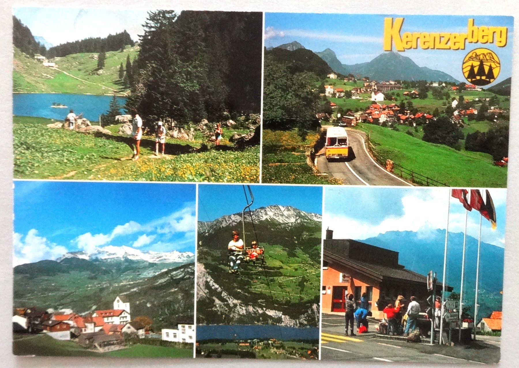 Cartoline postali: Kerenzerberg GL – Usato da Fétigny venduto da Billy2miny
