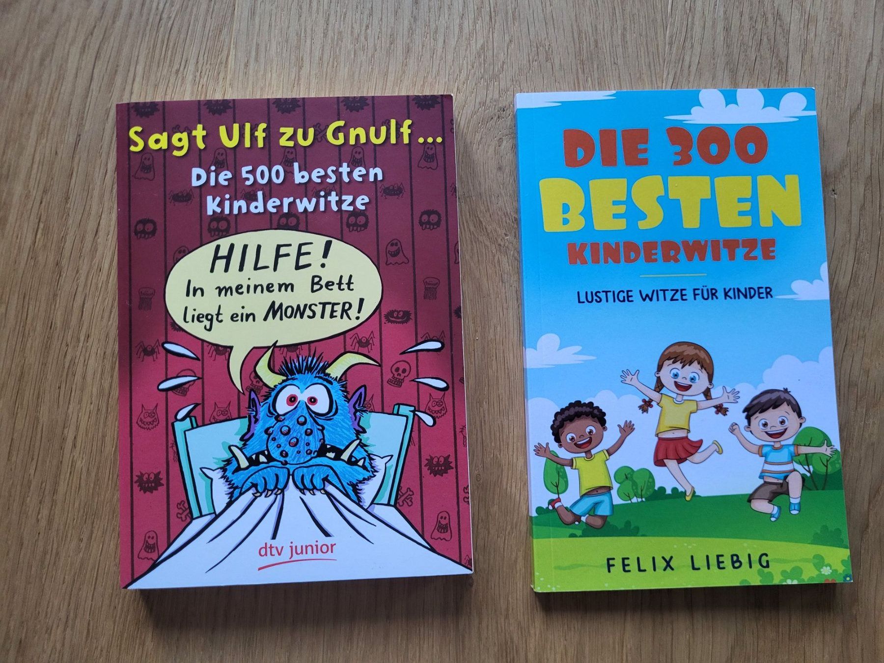 Bücher: 2x Witzebücher für Kinder – Neu (gemäss Beschreibung) aus Richterswil von adora88