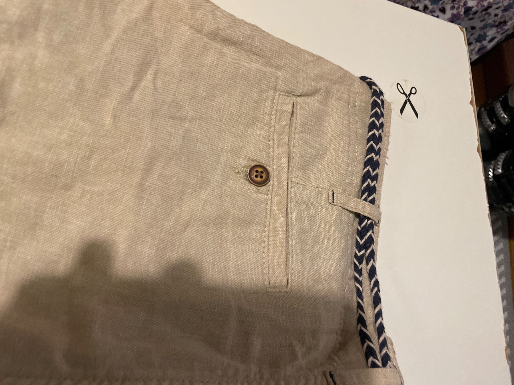 Pantaloni: Indicode trousers beige drawstring new with tags – Nuovo e nell'imballaggio originale da Zürich venduto da raq_n22r 3