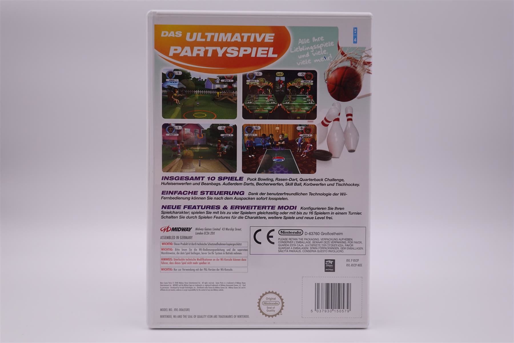 Nintendo Spiele: More Game Party (Wii) – Gebraucht aus Herisau von ZelliZone 1