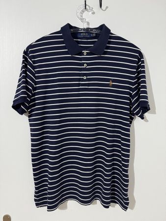 Polo Ralph Lauren Streifen Polo Shirt Gr. XL, oryginal, moda