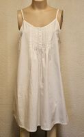 Even&Odd Damen Sommerkleid Weiss Gr. L Baumwolle Trägerkleid