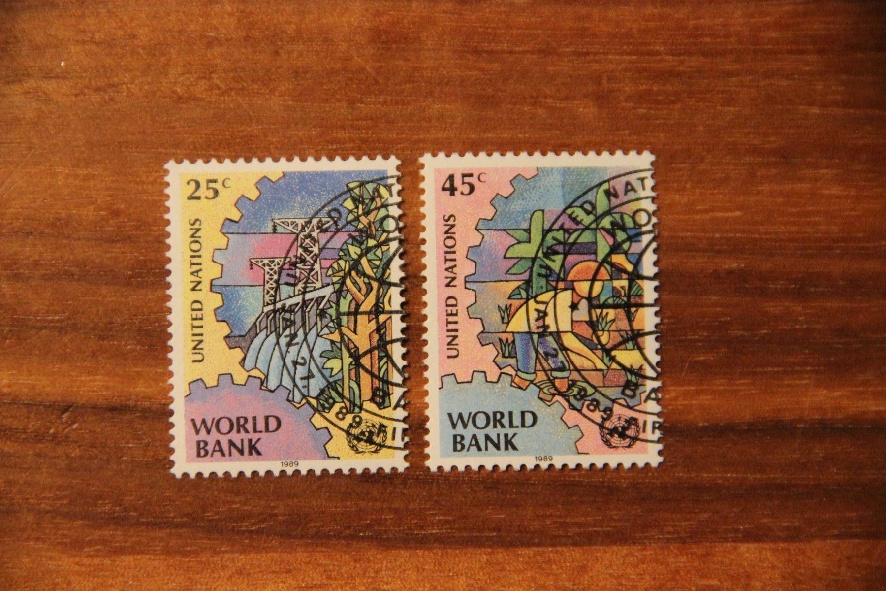Tutti i francobolli: UNO New York 1989 - World Bank – Nuovo (secondo la descrizione) da Jona venduto da Southafrica07