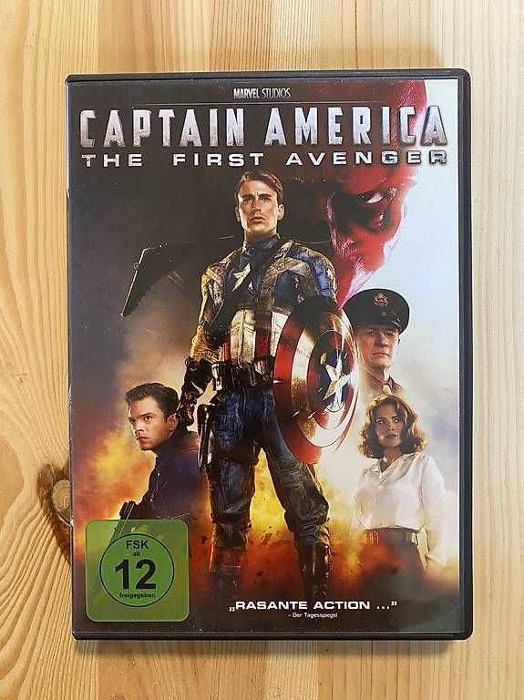 Tutti i DVDs: DVD Marvel, Captain America, The first avenger – Usato da Herisau venduto da Flips0463