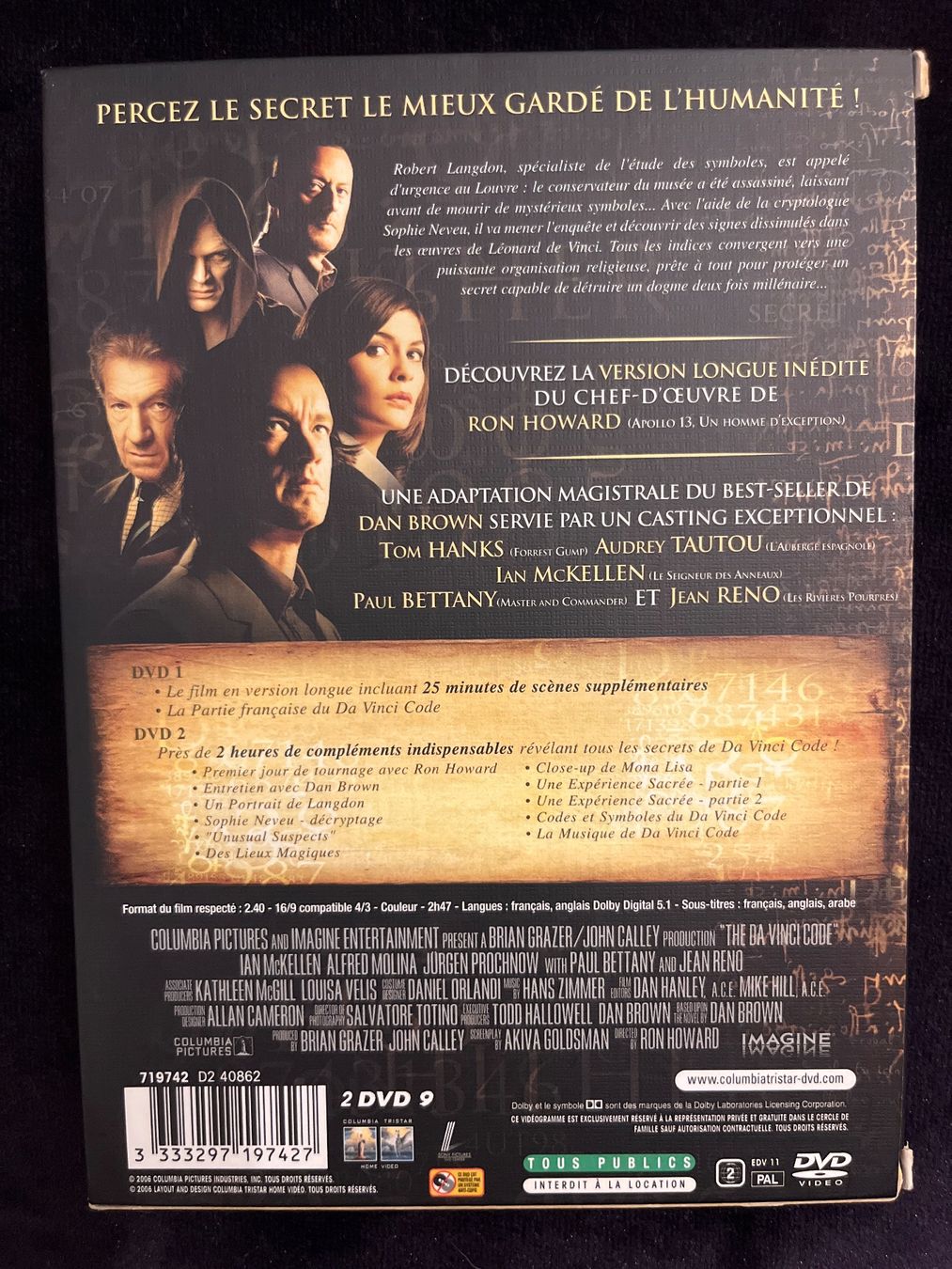 Alle DVDs: DVD Da Vinci Code Collector 2 Version Longue – Gebraucht aus Prilly von rox_bs7n 1