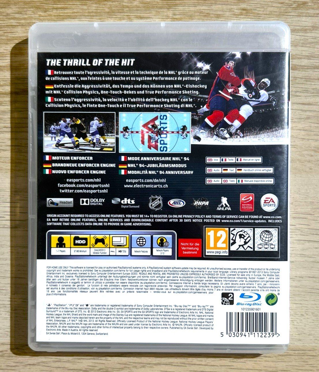 Sony Giochi: NHL 14 PS3 – Usato da St. Gallen venduto da Alpine.Arcade 1