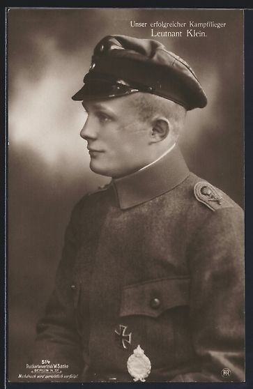 Foto & Poster: Sanke-Nr.514 Portrait Kampfpilot Leutnan – Usato da Berlin venduto da bartko-reher