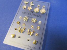12 types of earrings Stud Earrings/Ohrringe/piercing/new!!