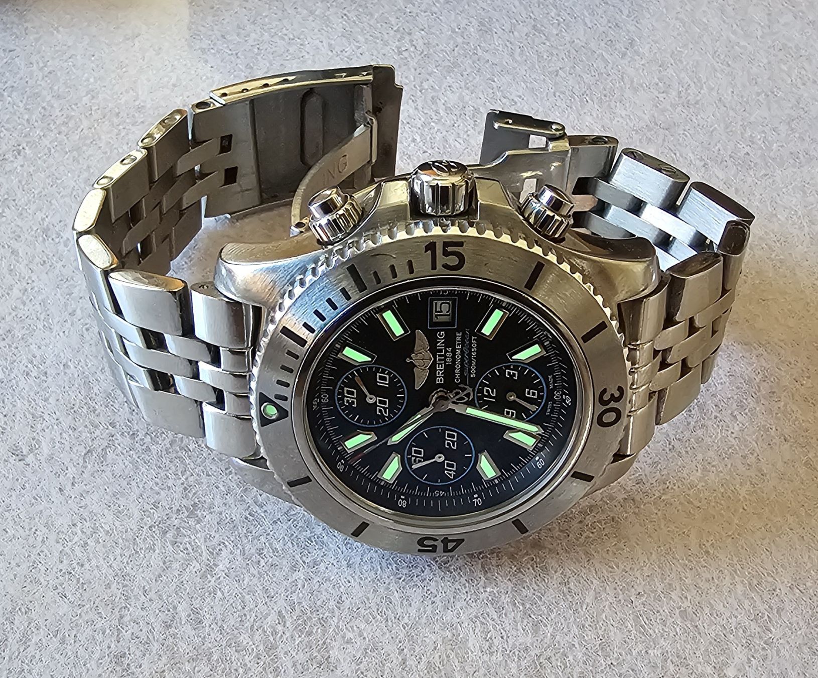 Breitling Uhren: BREITLING Soperocean Steelfish Automatic Chrono 48mm – Gebraucht aus Speicher von Swisswtch 3