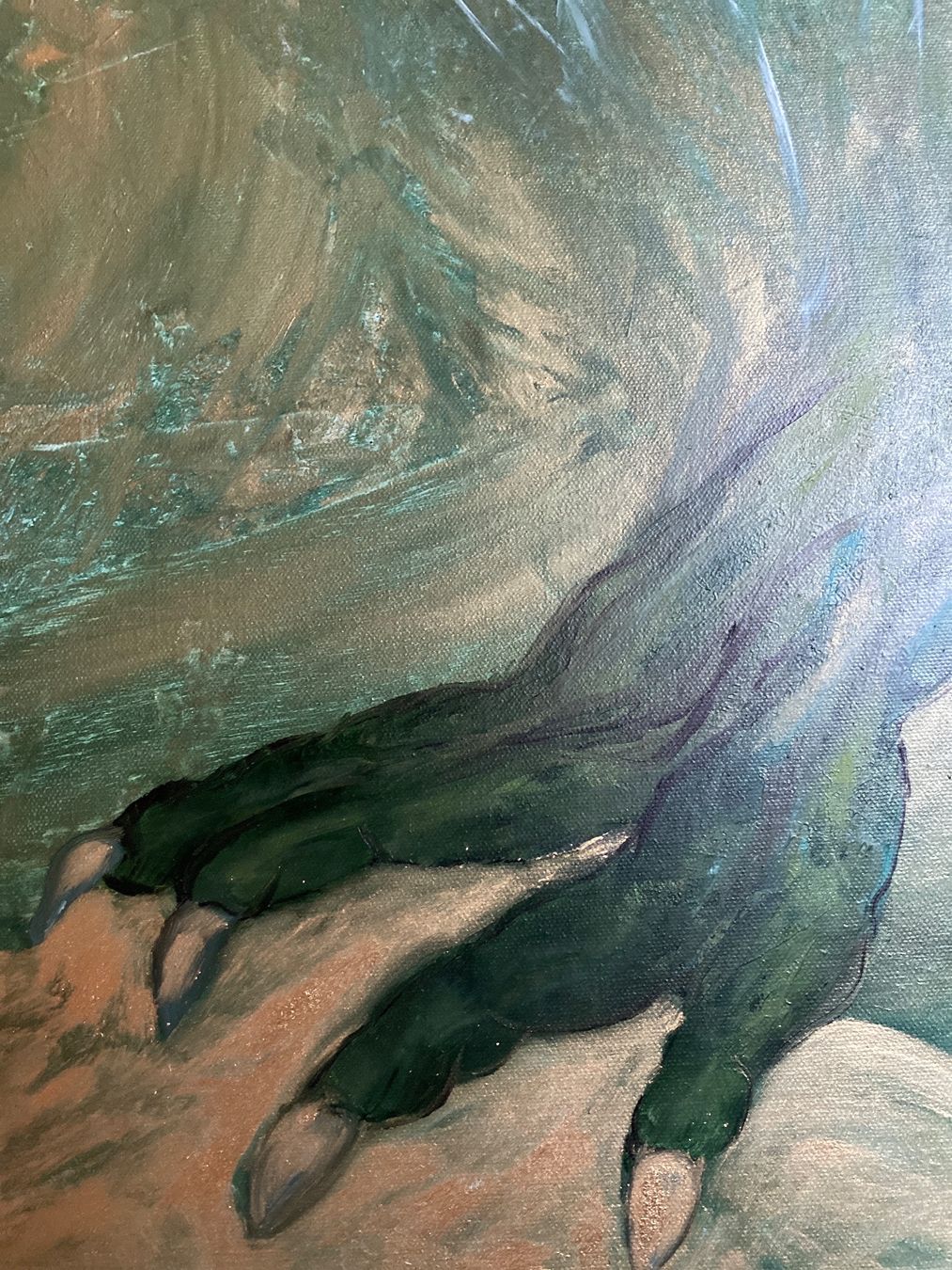Dipinti: Oil Leinwand-Drachen/Kunst Doks – Nuovo e nell'imballaggio originale da Beromünster venduto da dok_b8mf 5