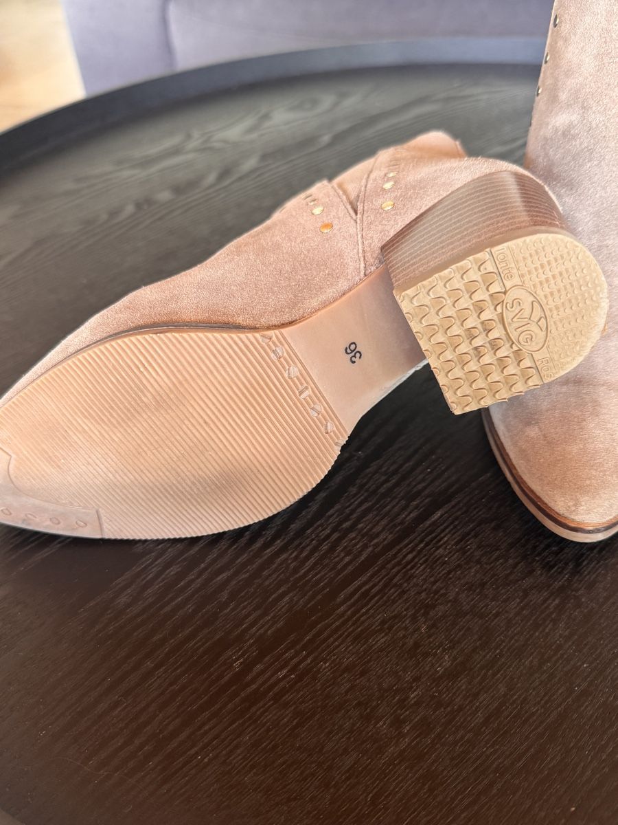 Damenschuhe: Leder Stiefelette, 37 – Gebraucht aus Frauenfeld von womensworld 3