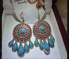 Ovnak multicoloured earrings #boho #festival #earrings