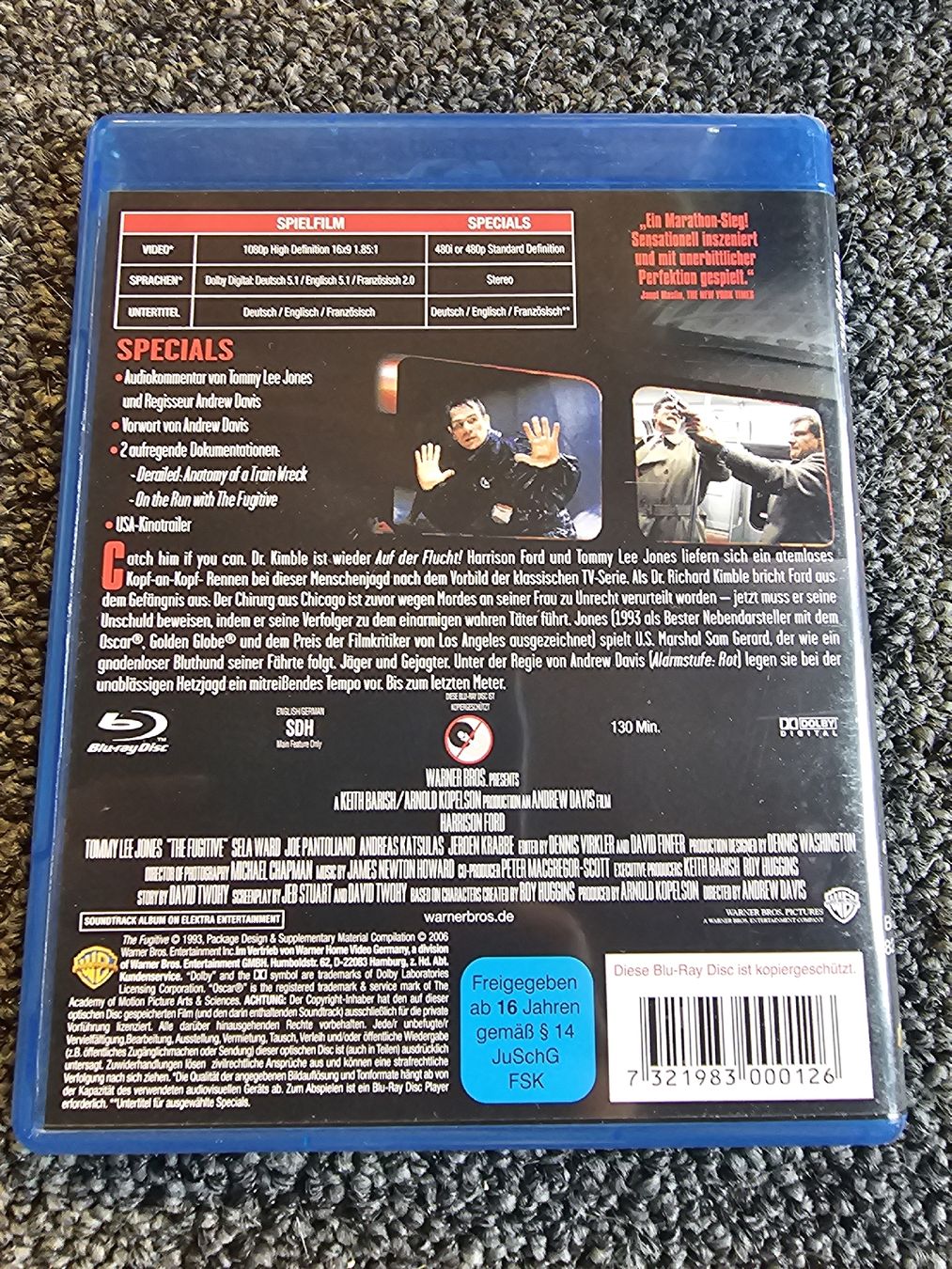 Tutti i DVDs: Blu-ray Harrison Ford Flucht  – Usato da Ruswil venduto da jan_bxl5 1
