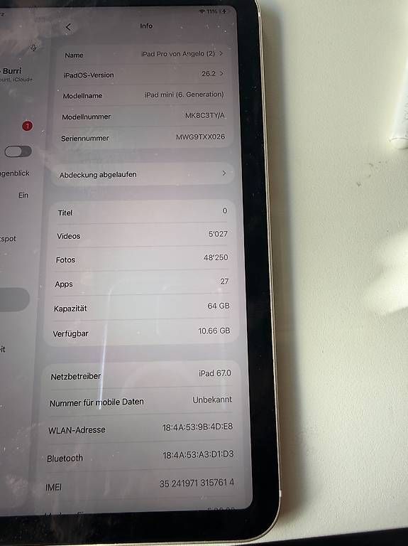 Tablet PC: iPad mini  – Usato da Ebikon venduto da Bubich 2