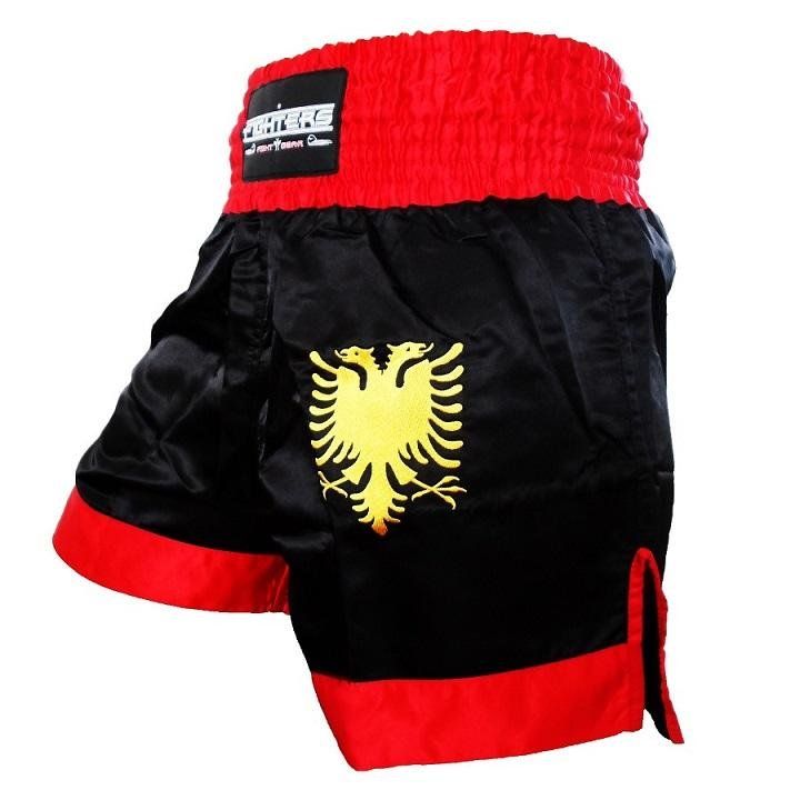 Hosen: FIGHTERS - Muay Thai Shorts Albanien / Small & Medium – Neu und originalverpackt aus Wetzikon ZH von FightFitSports 1