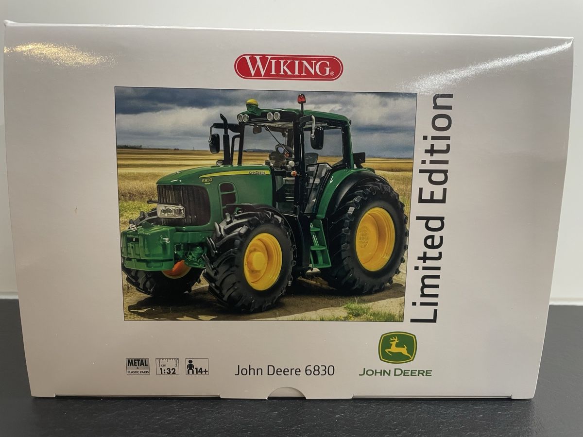 Tracteur John Deere 6830 Wiking 1:32 Limited (Neuf avec emballage