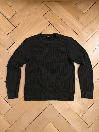 Strickpullover dunkelgrün M