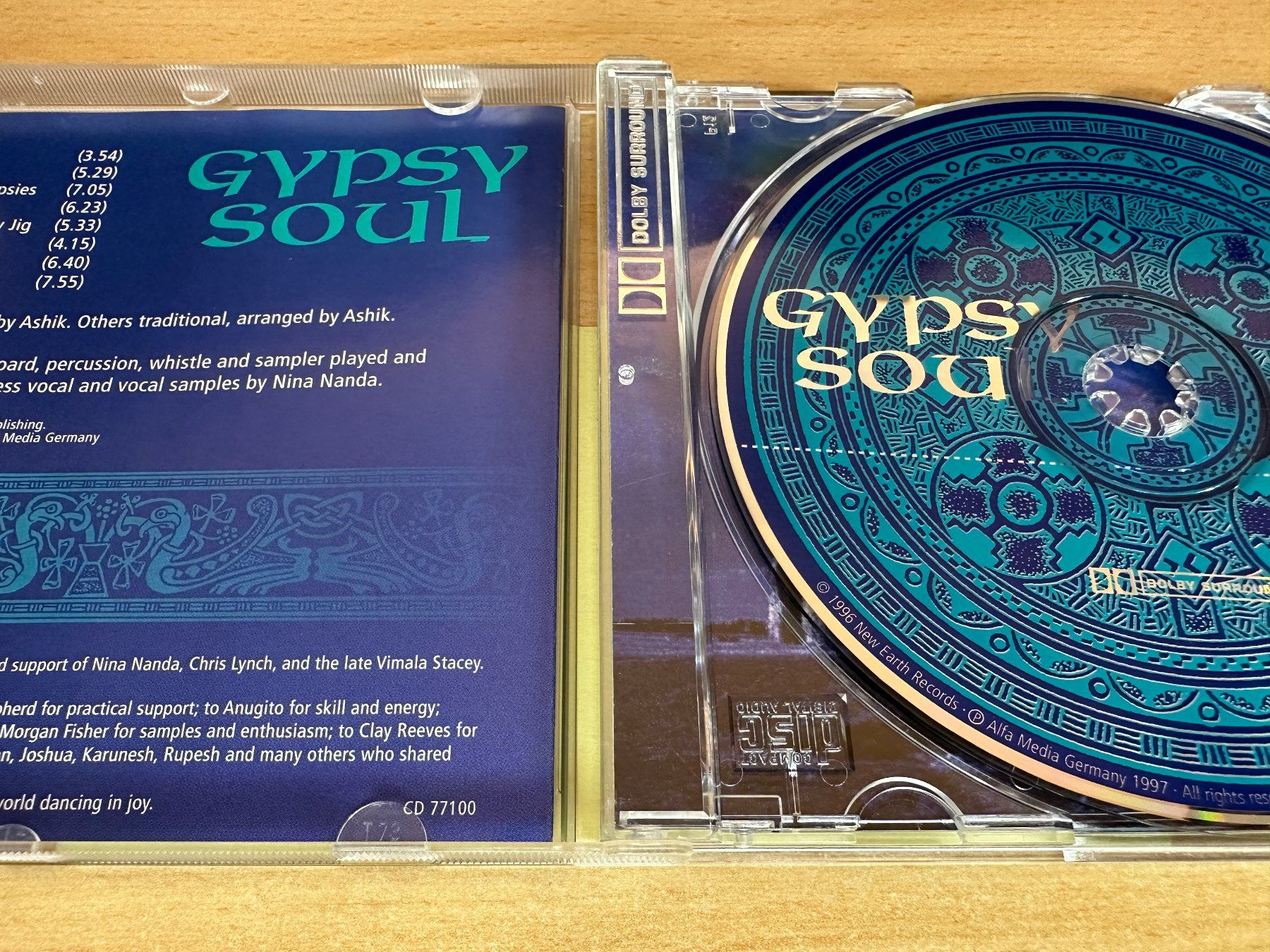 CD: Ashik – Gypsy Soul – Usato da Rikon im Tösstal venduto da Alpenmutz 2