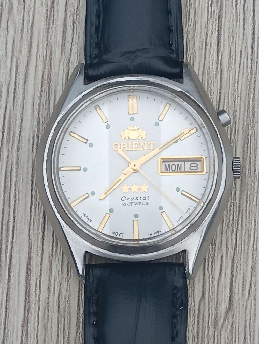 Orient Orologi: Orient Day/Date Automatic 3 Star Crystal. G469705-7APT. – Usato da St-Cergue venduto da gar_x2b7 3