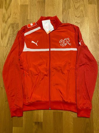 ORIGINAL SCHWEIZ NATI TRAINERJACKE SUISSE PUMA FABRIKNEU M