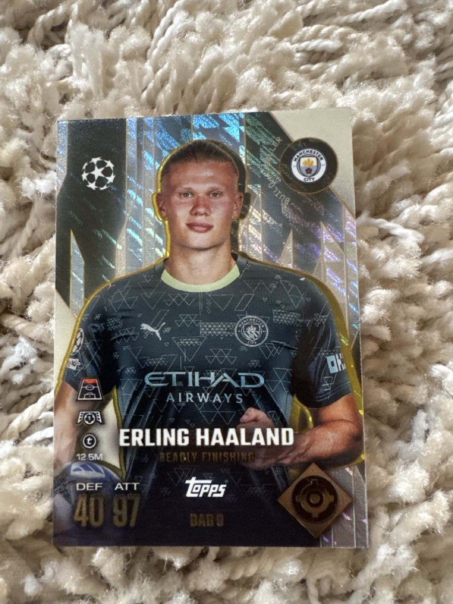 Topps Carte collezionabili: Topps Match Attax Extra Erling Haland – Nuovo (secondo la descrizione) da Muolen venduto da Pelon1