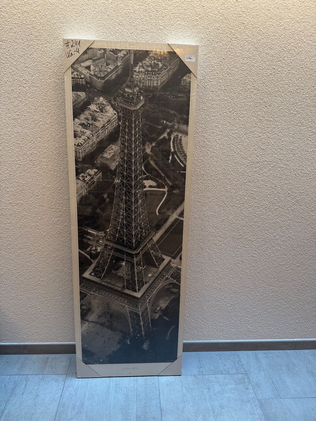 Foto & Immagini: Poster sur bois Tour Eiffel – Nuovo e nell'imballaggio originale da Zürich venduto da odi_ldv8